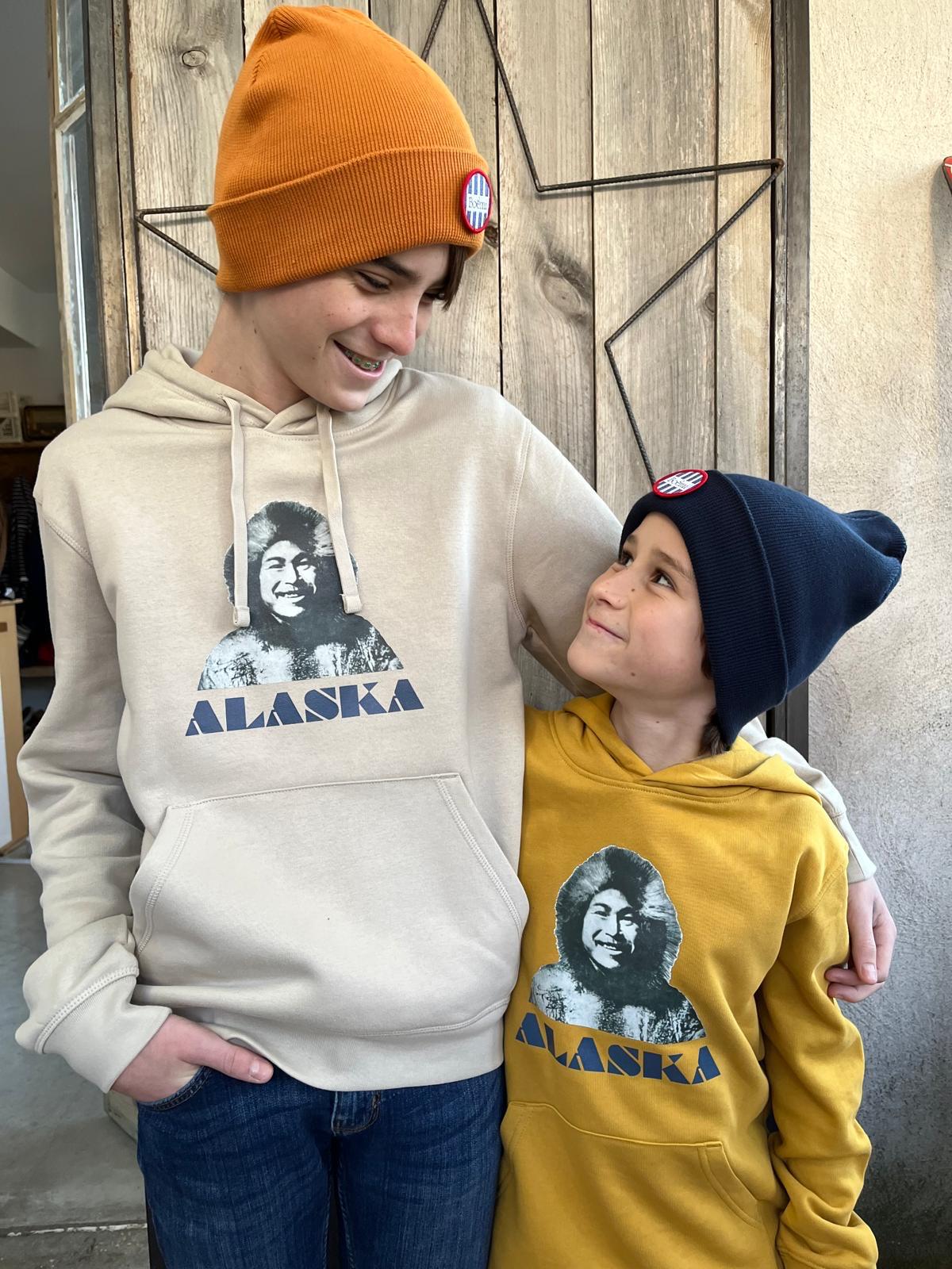 Sweatshirt capuche Alaska enfant1