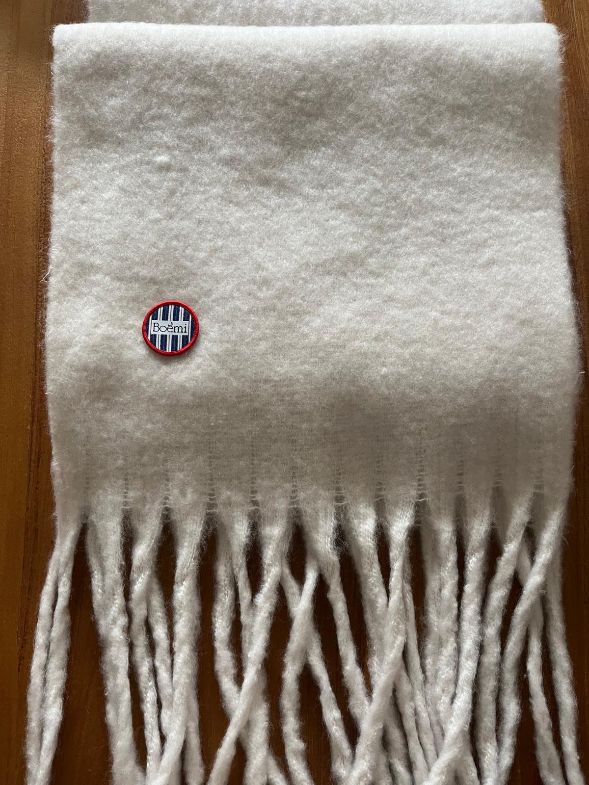 écharpe Montana -blanc cassé- boémi